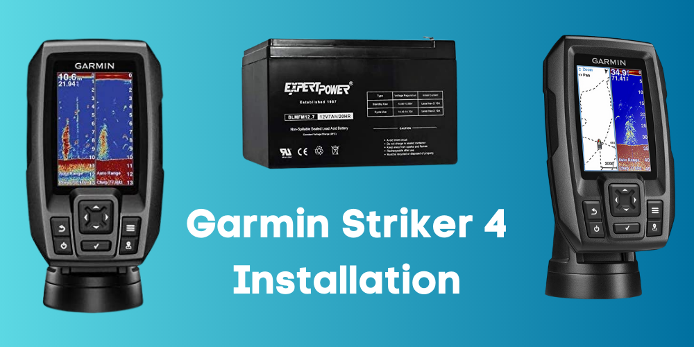 Garmin Striker 4 installation