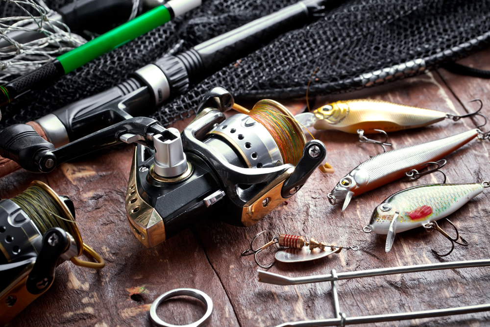 how to re string a fishing pole